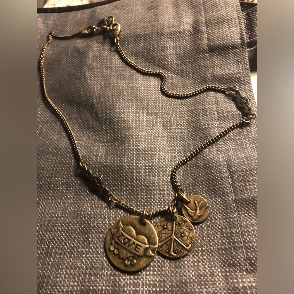 Misplaced -
🌎❤️Lucky Brand Charm Necklace- 149A $40 or $35 w/offer
